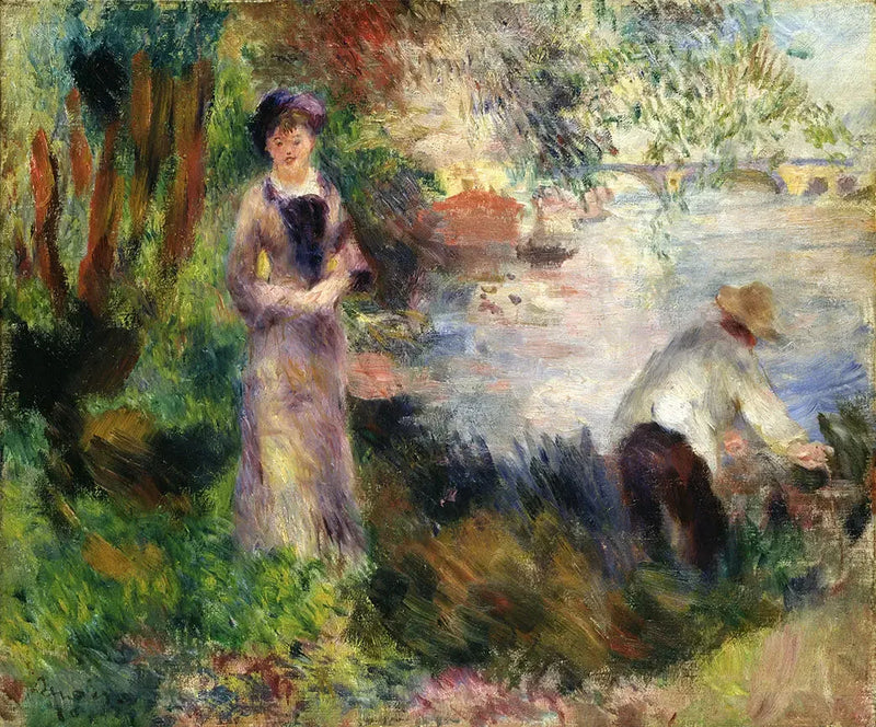 Seine Nehri Kenarında Argenteuil - Pierre-Auguste Renoir