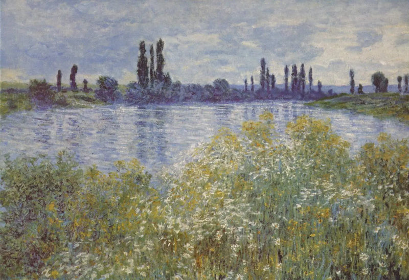Seine Nehri Kenarında, Vétheuil Yakınlarında - Claude Monet