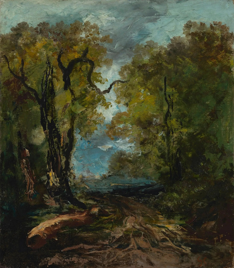 Göl Kenarında - Gustave Courbet