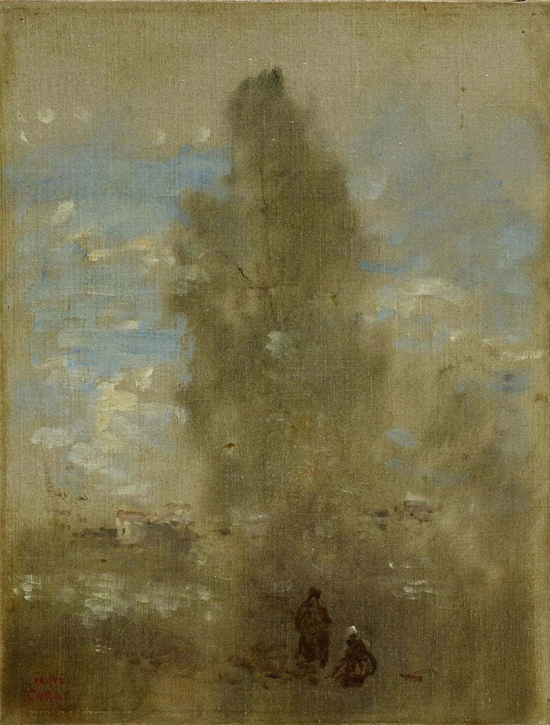 Göl Kenarında - Jean-Baptiste Camille Corot