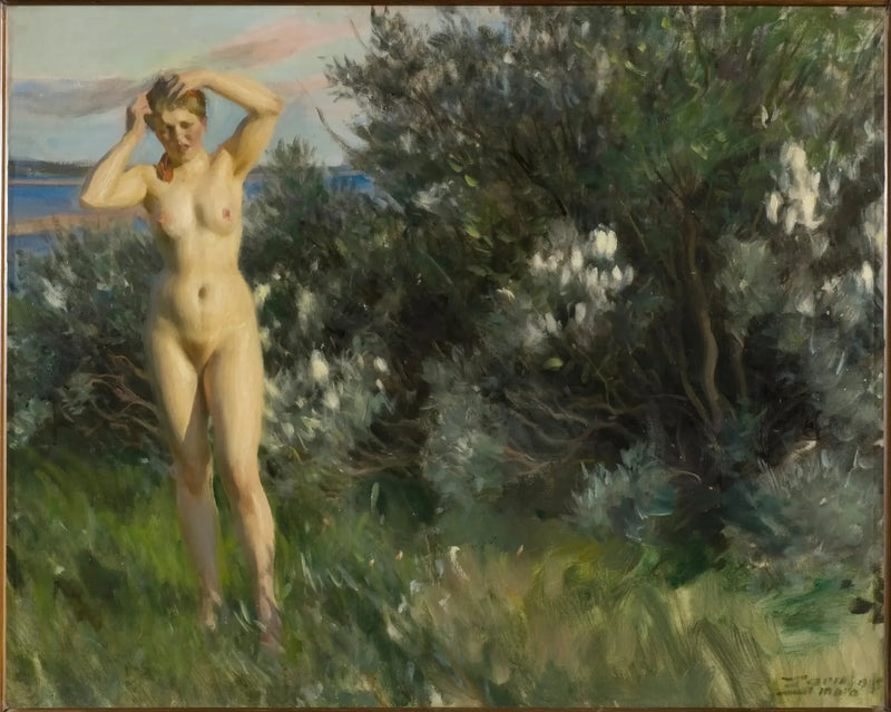 Siljan Gölü Kenarında - Anders Zorn