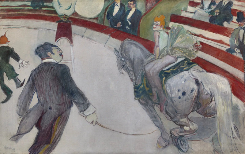 Fernando Sirkesi'nde, akrobat - Henri de Toulouse-Lautrec