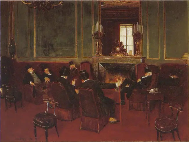 Au Club - Jean Béraud - Alpha Reproduction