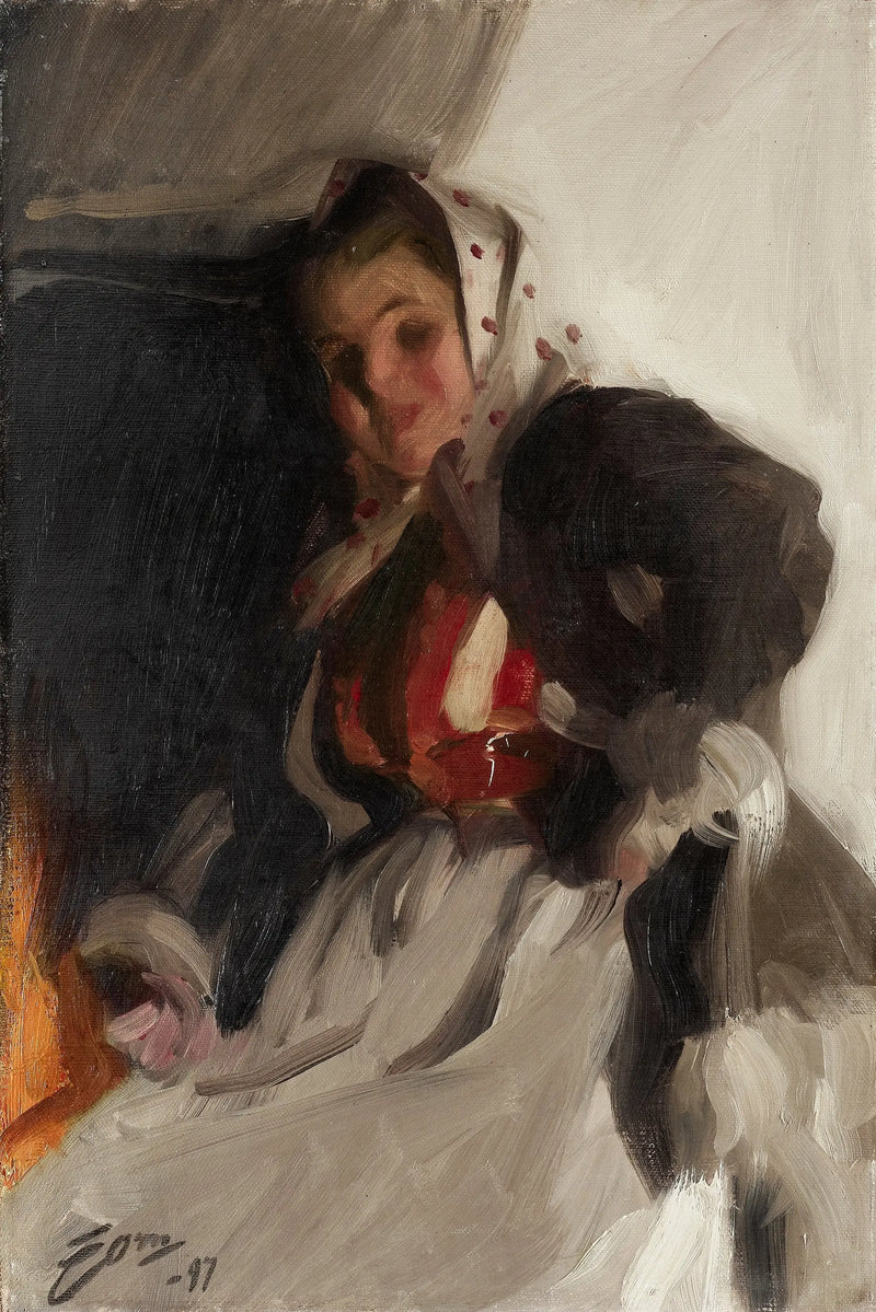 Ateşin Köşesinde - Anders Zorn