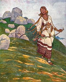 Au-delà des mers se trouvent les grandes terres - Nicolas Roerich