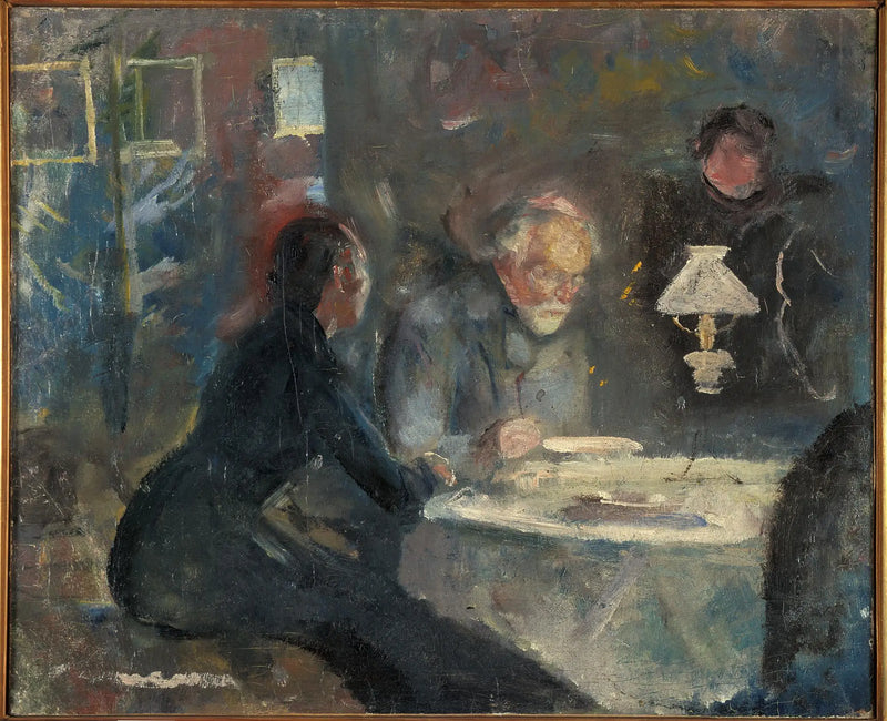 Akşam Yemeği - Edvard Munch