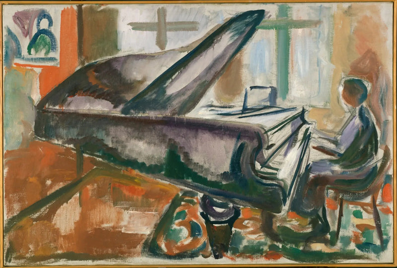 Büyük Piyano - Edvard Munch