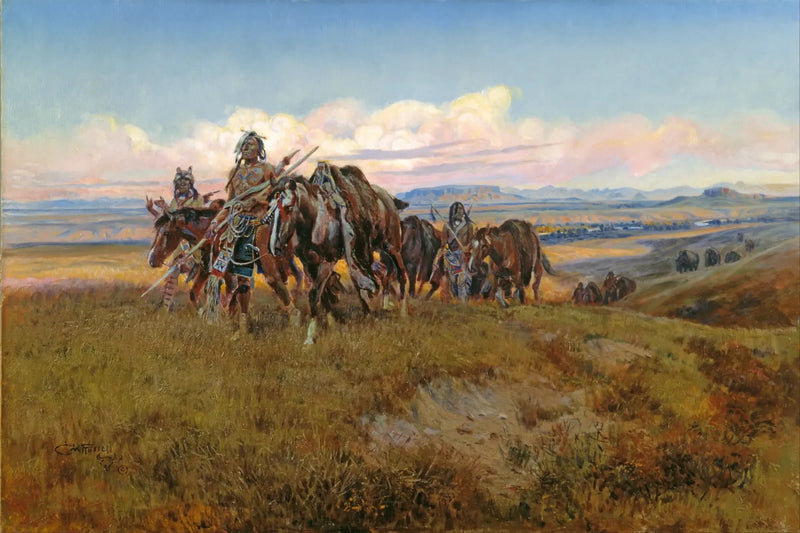 Düşmana Ülkesinde - Charles Marion Russell