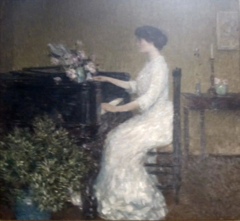 Piyano Başında - Childe Hassam