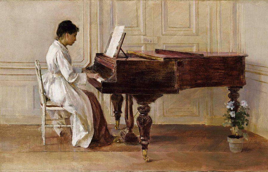 Piyano Başında - Theodore Robinson