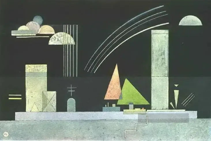 Dinlenme - Vassily Kandinsky