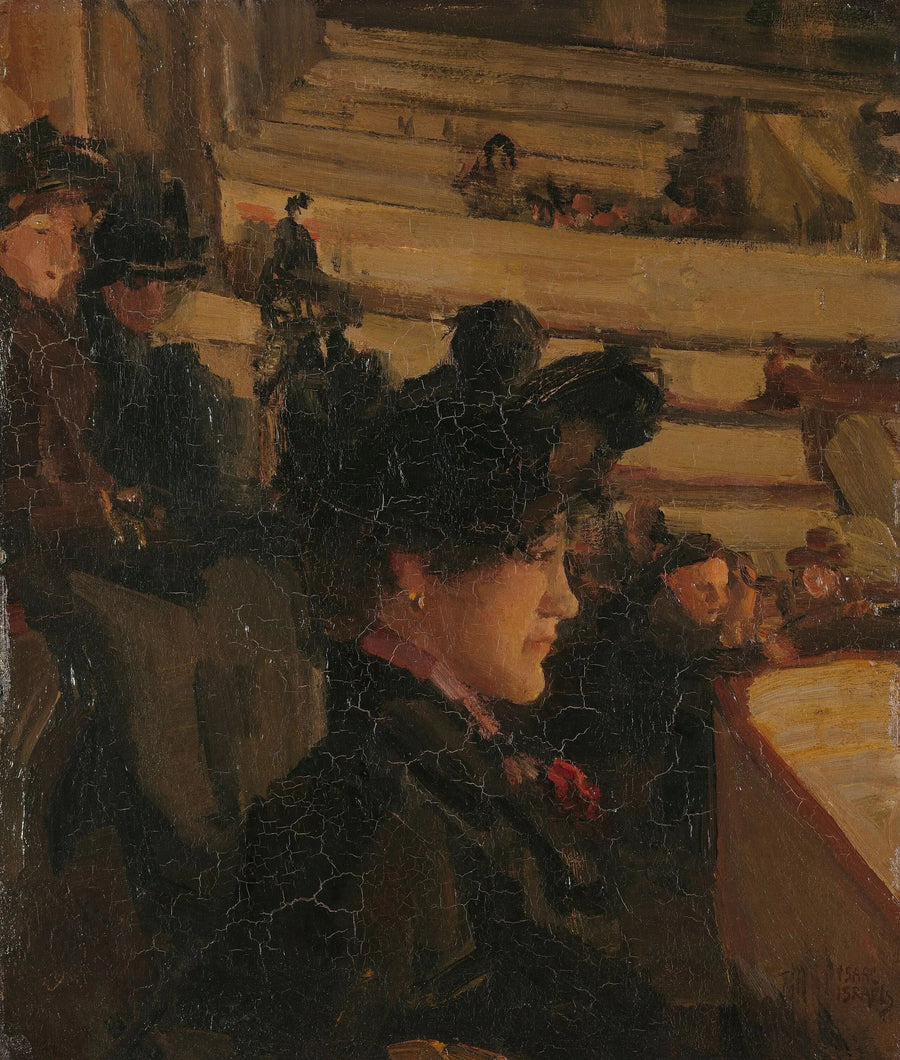 Tiyatroda - Isaac Israëls