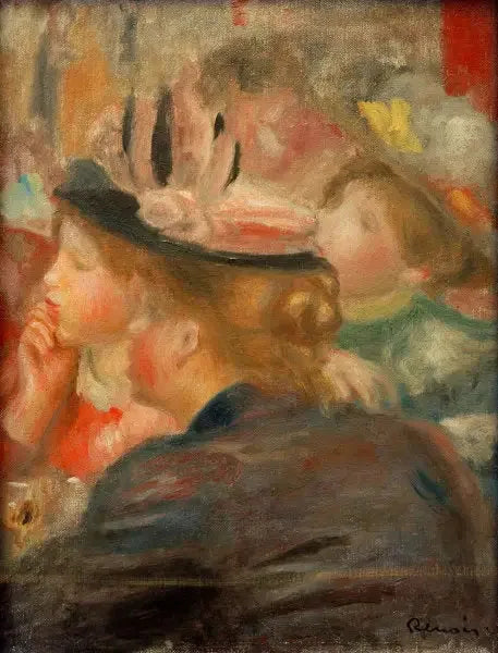 Tiyatroda - Pierre-Auguste Renoir