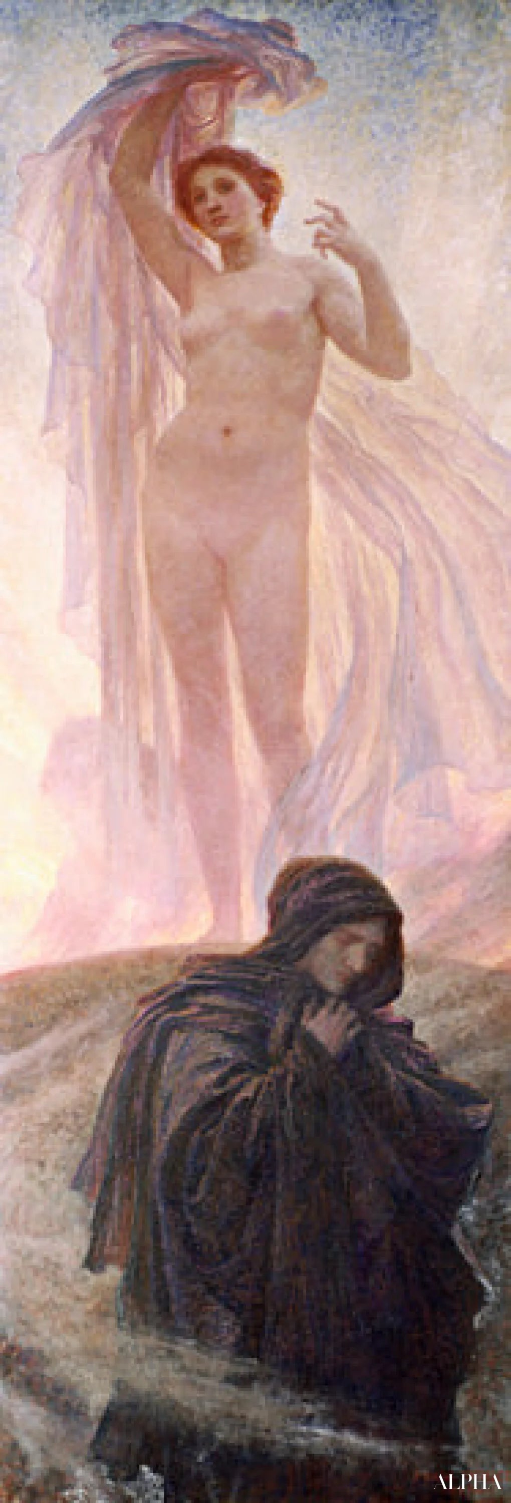 Aube - Sir Francis Dicksee Reproductions de tableaux à la peinture à l’huile