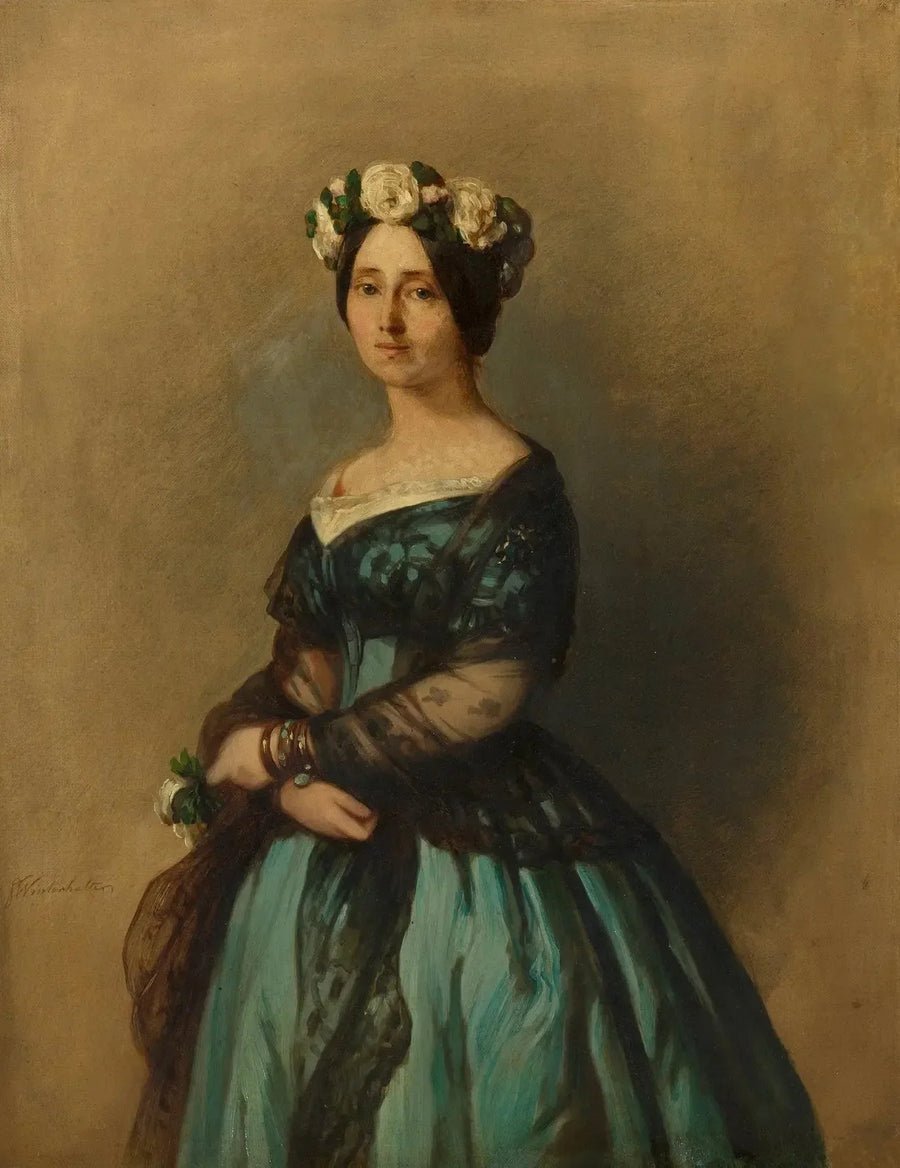 Augusta Saxe-Weimar, Prensese Prusya, daha sonra Prusya kraliçesi ve Alman imparatoriçesi (1811-1890) - Franz Xaver Winterhalter