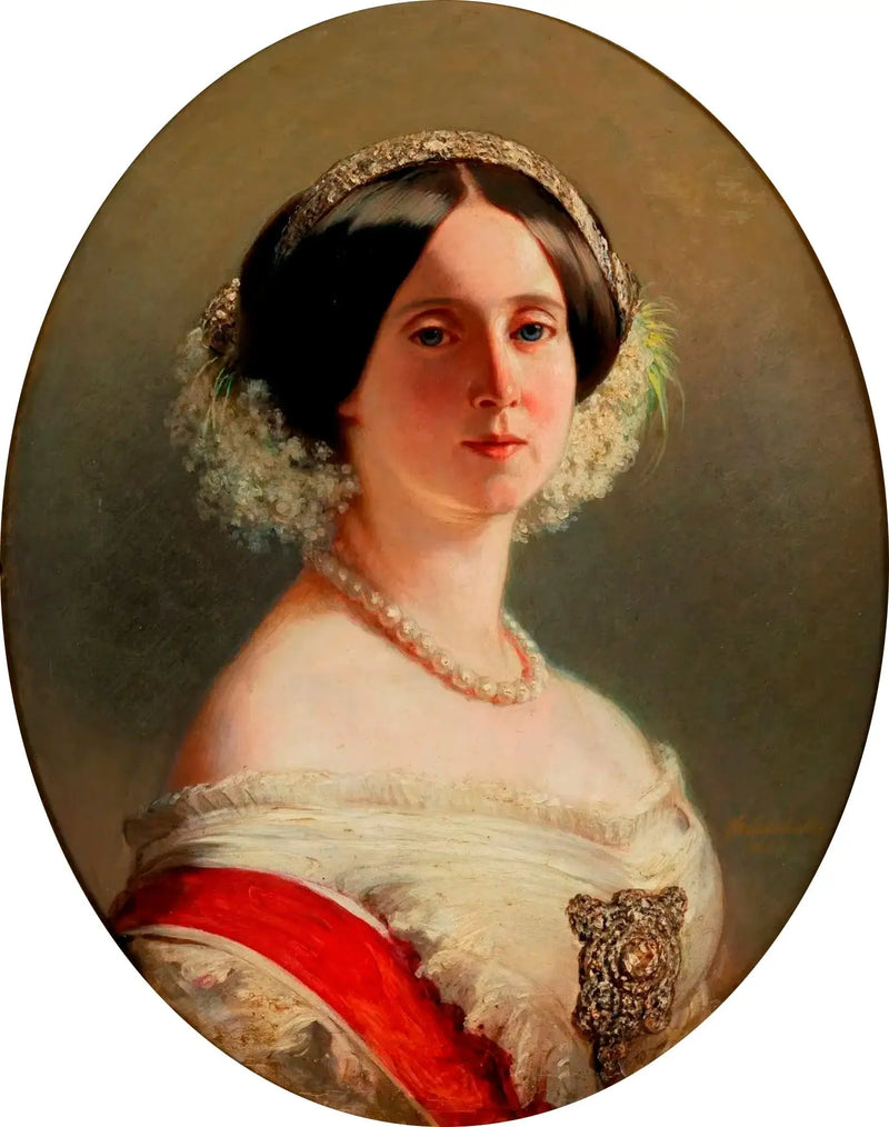 Augusta de Saxe-Weimar, Prusya kraliçesi ve Alman imparatoriçesi (1811-1890) - Franz Xaver Winterhalter