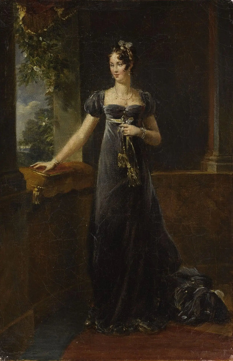 Bavyera Prensesi Auguste-Amélie, İtalya Vekil Kralice - François Gérard