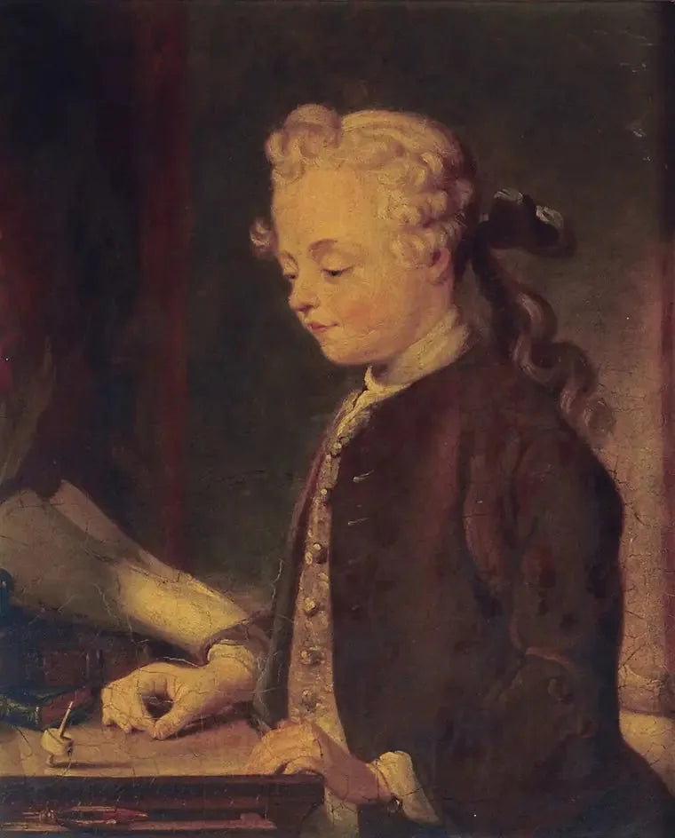 Auguste-Gabriel Godefroy (Çocuk ve Meme) - Jean Simeón Chardin