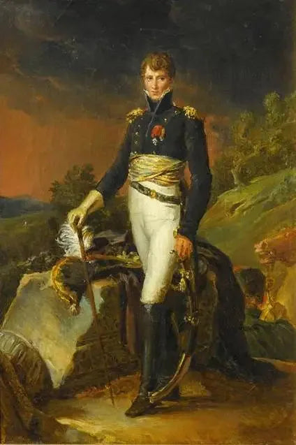 Auguste-Marie-François, baron Colbert de Chabannais (1777-1809), général - François Gérard image 1 copie peinte à la main à l’huile