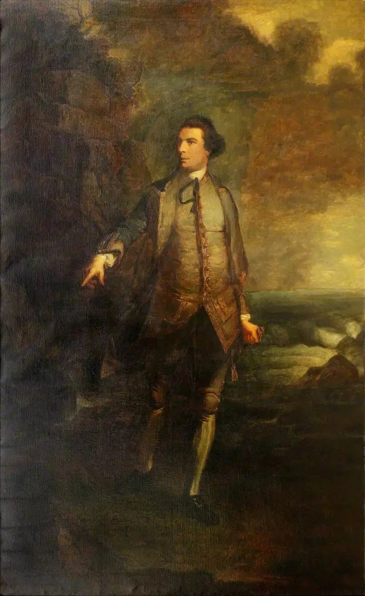 Augustus Keppel, 1. viscount Keppel (1725–1786), Mavi Donanma amirali - Joshua Reynolds