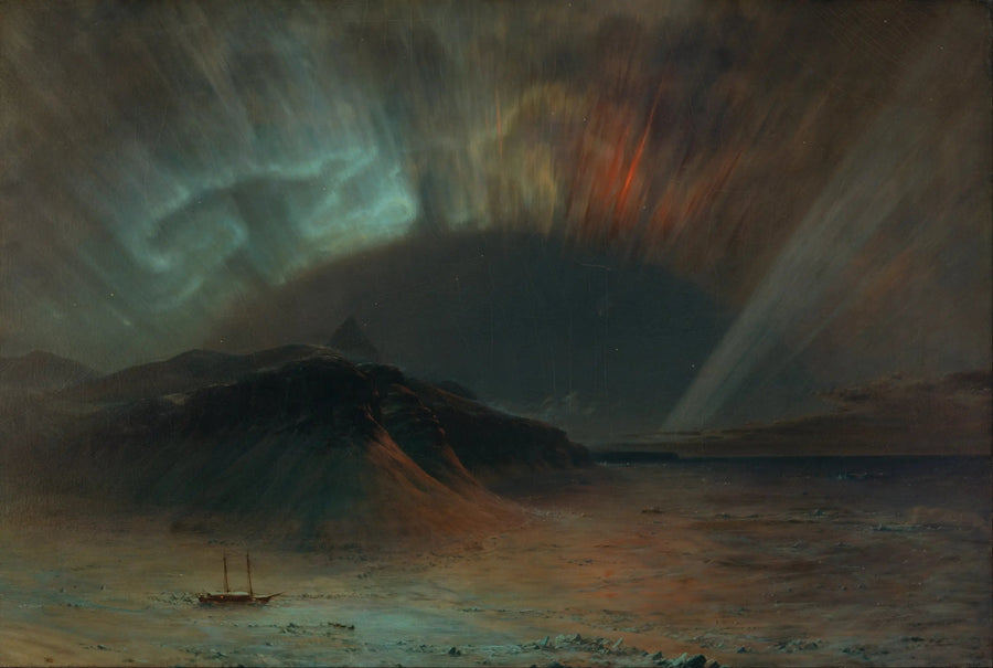 Aurore boréale - Frederic Edwin Church