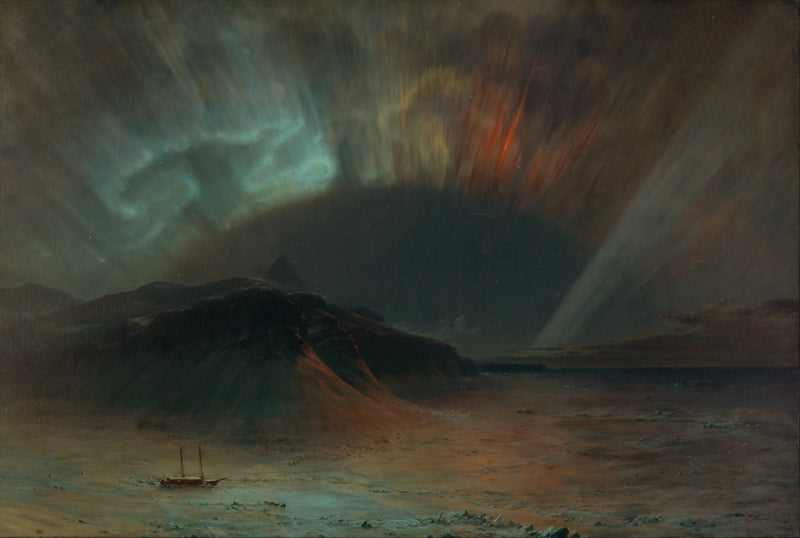 Aurore boréale - Frederic Edwin Church