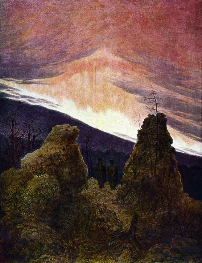 Kuzey Işıkları - Caspar David Friedrich