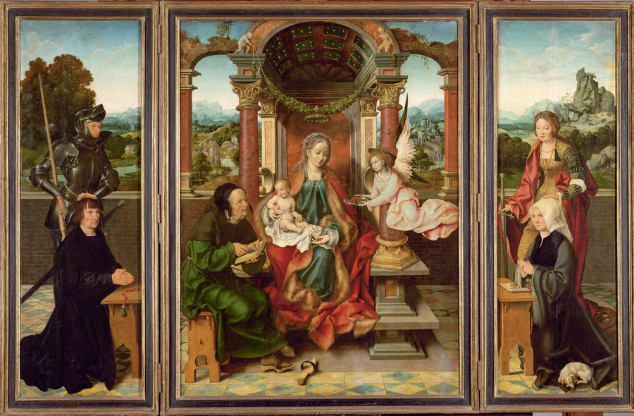Autel melekli - Joos van Cleve