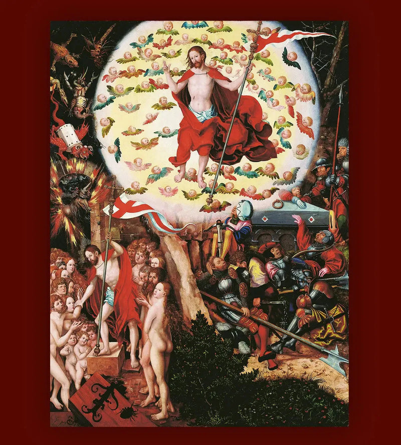 Madeleine Yolu: Diriliş [orta panel] - Lucas Cranach the Elder