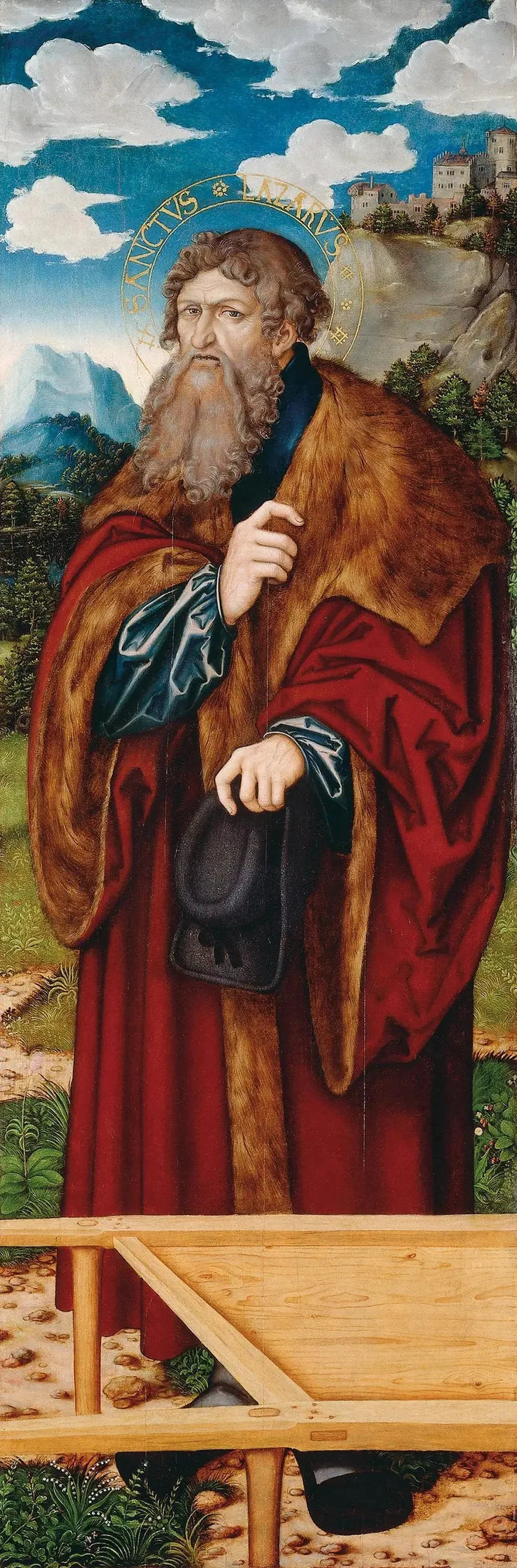 Madeleine Altarı: Saint Lazare - Lucas Cranach the Elder