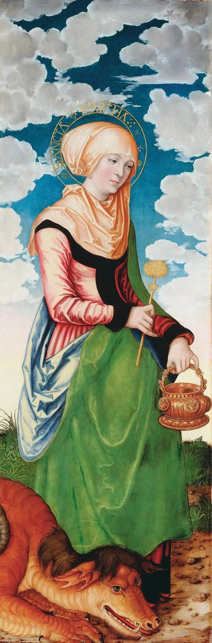 Madeleine Kulesi: Azize Marta - Lucas Cranach the Elder