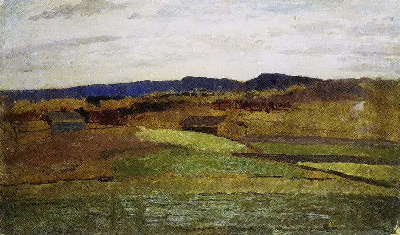 Asker'de Sonbahar - Edvard Munch