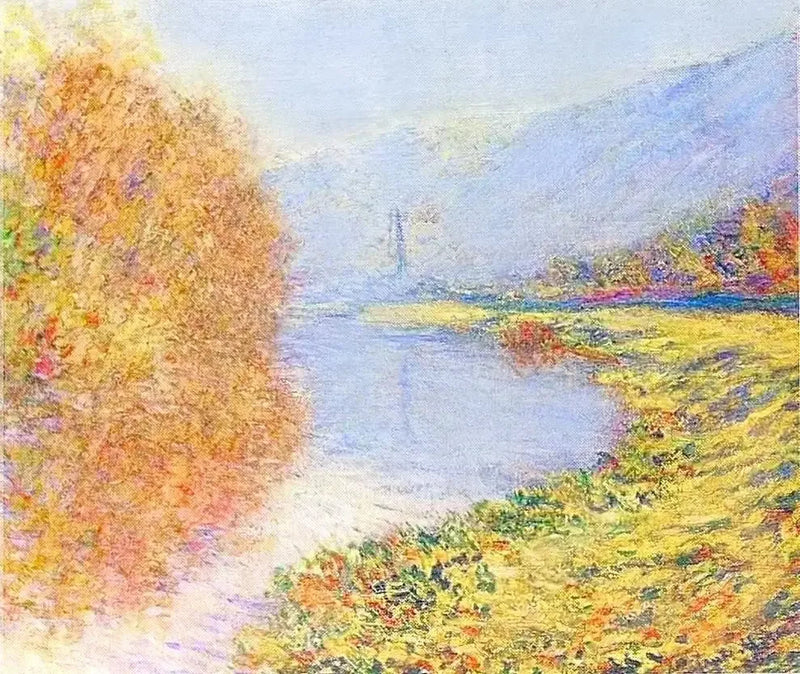 Jeufosse'de Sonbahar - Claude Monet