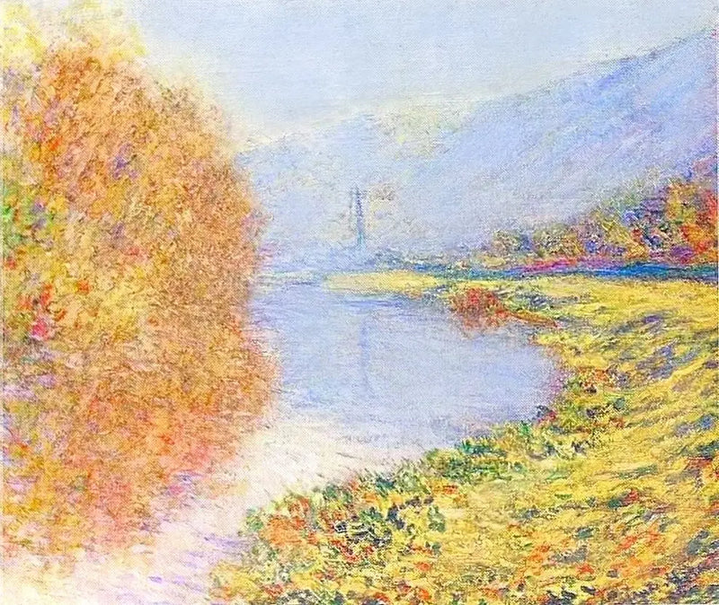 Jeufosse'de Sonbahar - Claude Monet