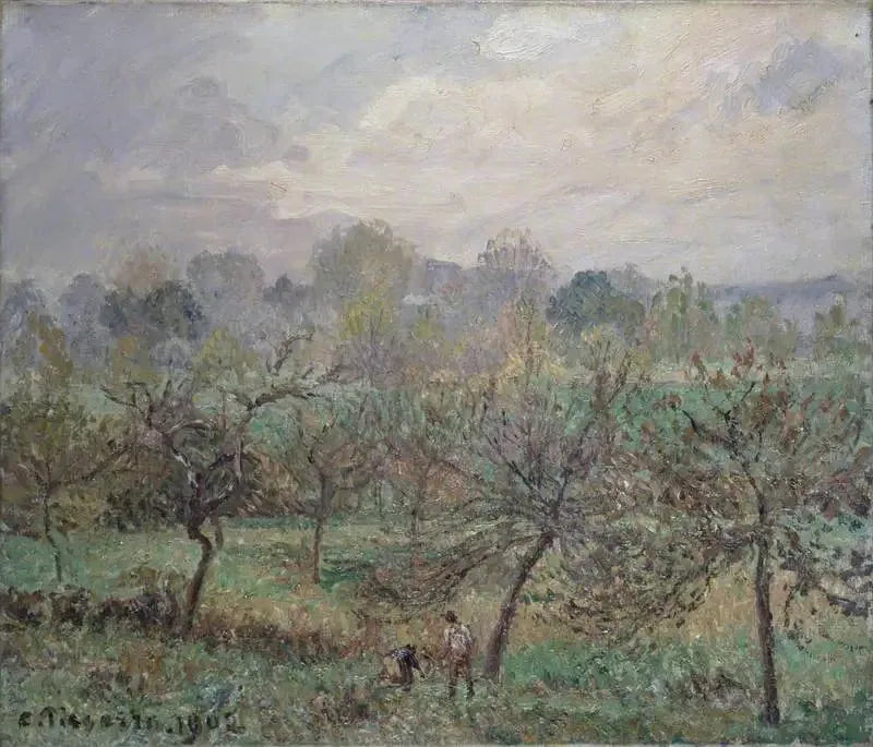 Sonbahar, Sabah Sisleri, Éragny-sur-Epte - Camille Pissarro