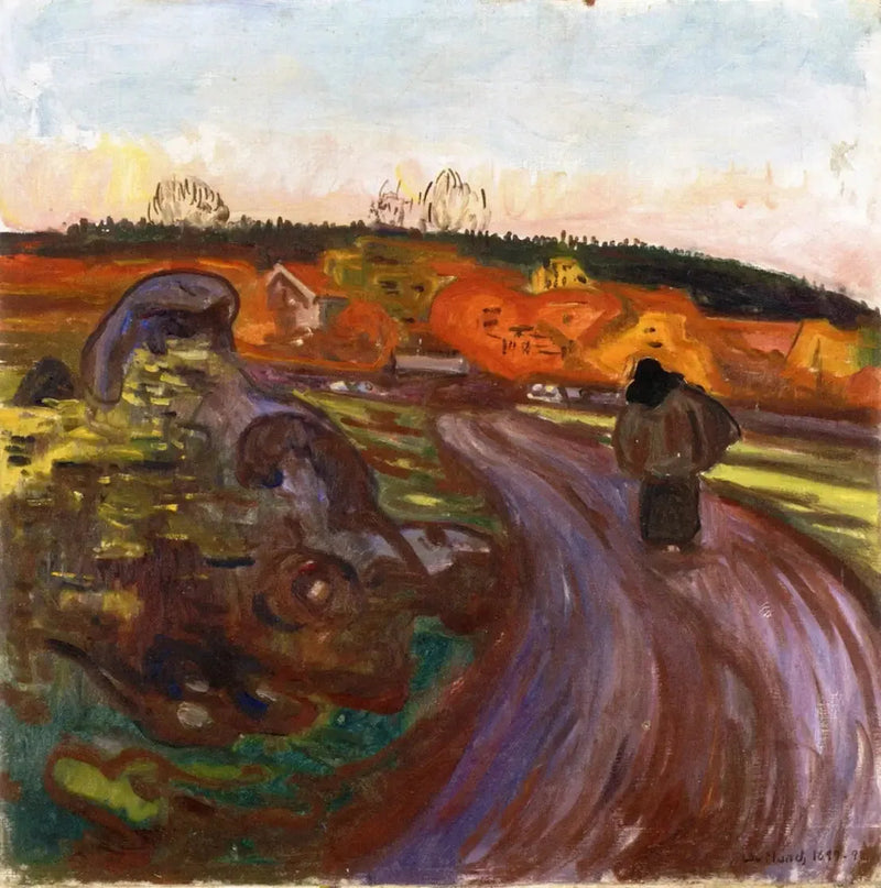 Sonbahar - Edvard Munch