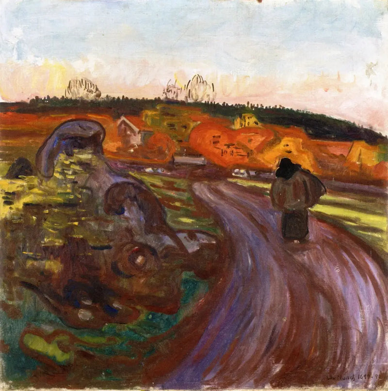 Sonbahar - Edvard Munch