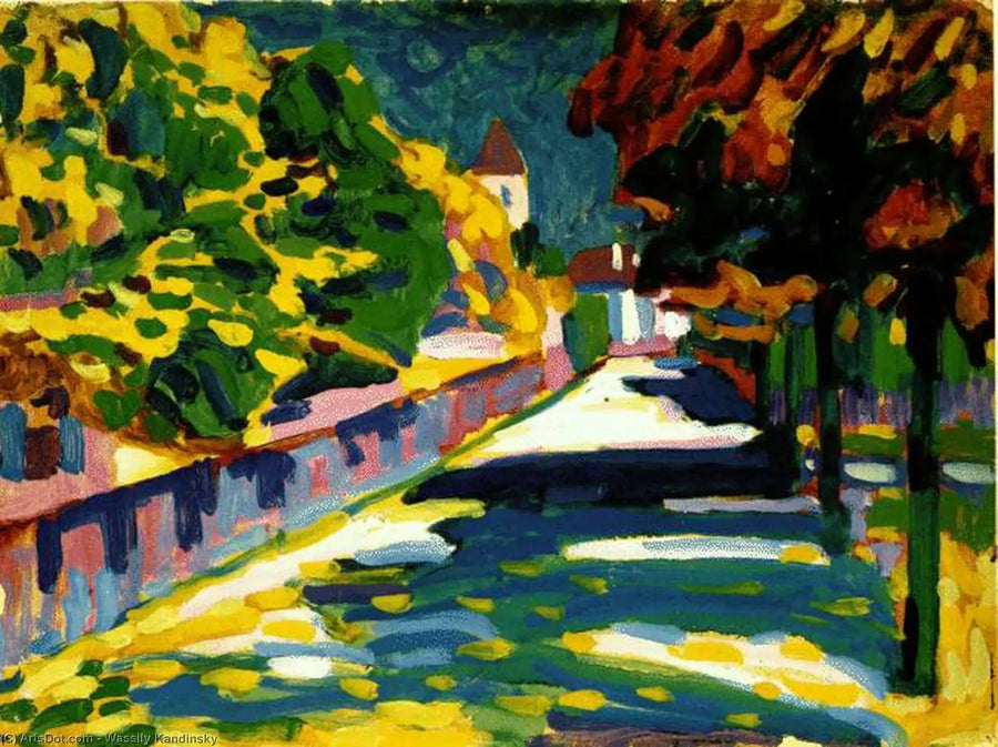 Bavyera'da Sonbahar - Vassily Kandinsky