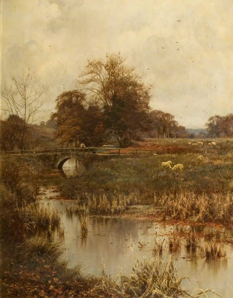 Sonbahar (Kızıl Yapraklar) - Edward Wilkins Waite