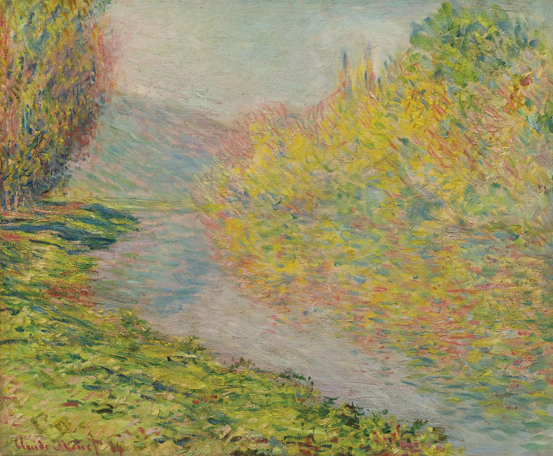 Jeufosse W916'da Sonbahar - Claude Monet
