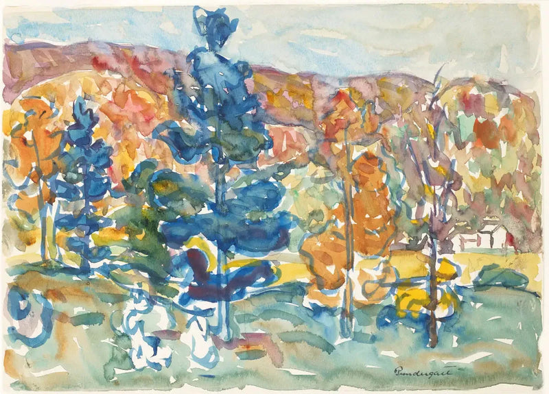 Sonbahar - Maurice Prendergast