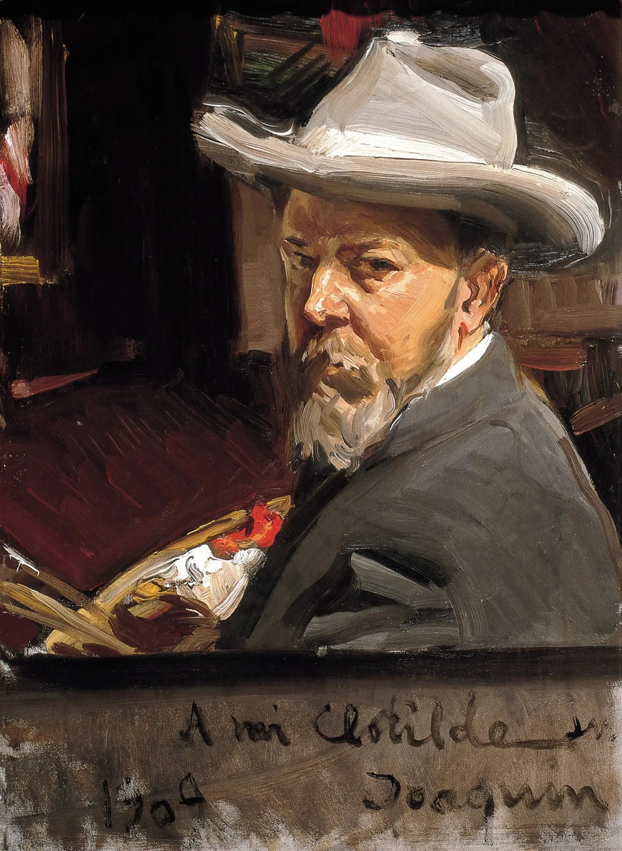 Otoportre (1909) - Joaquín Sorolla