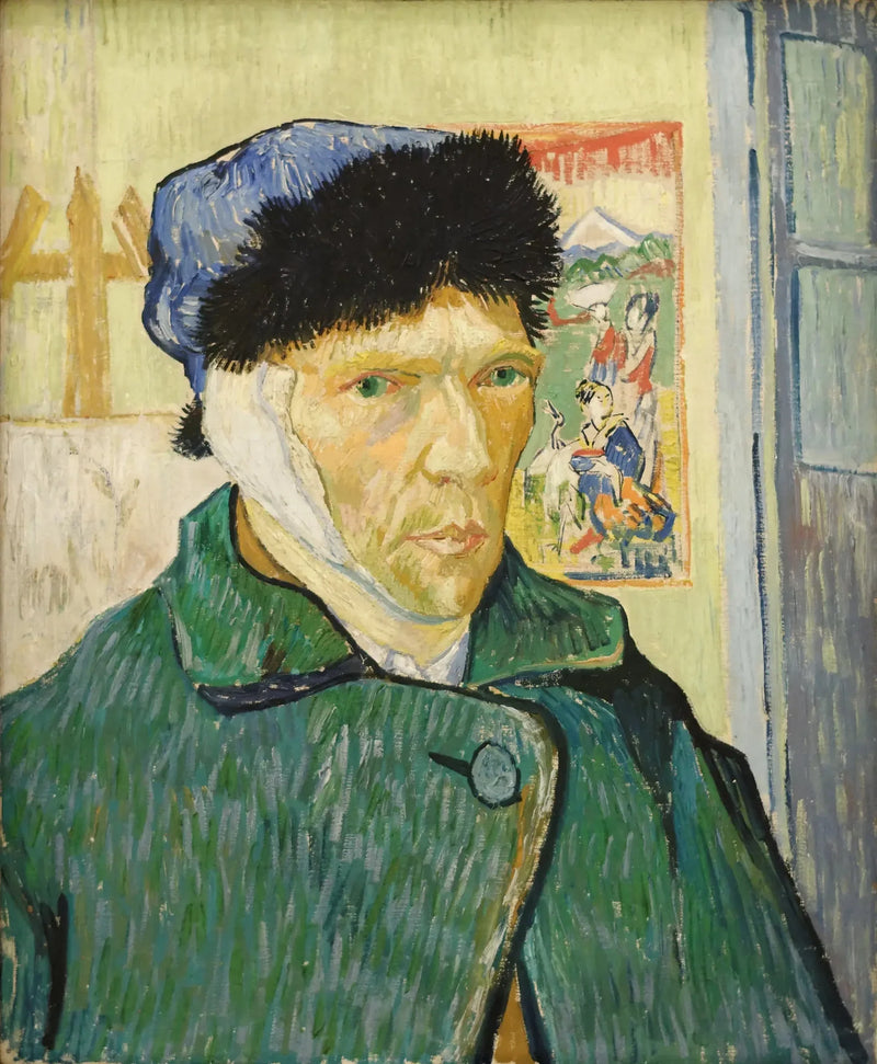 Kulak bandajlı otoportre - Vincent van Gogh