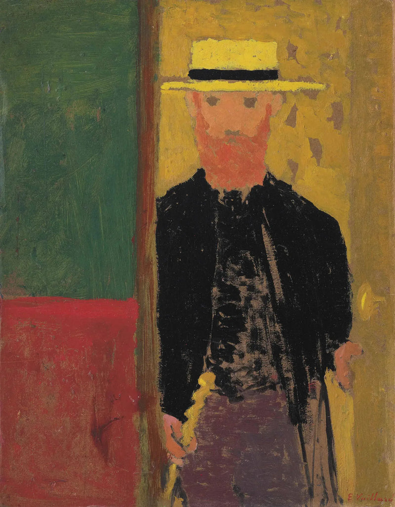 Yalnızlık ve Şapka ile Otobiyografi - Édouard Vuillard