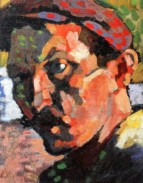 Kasketli otoportre - André Derain