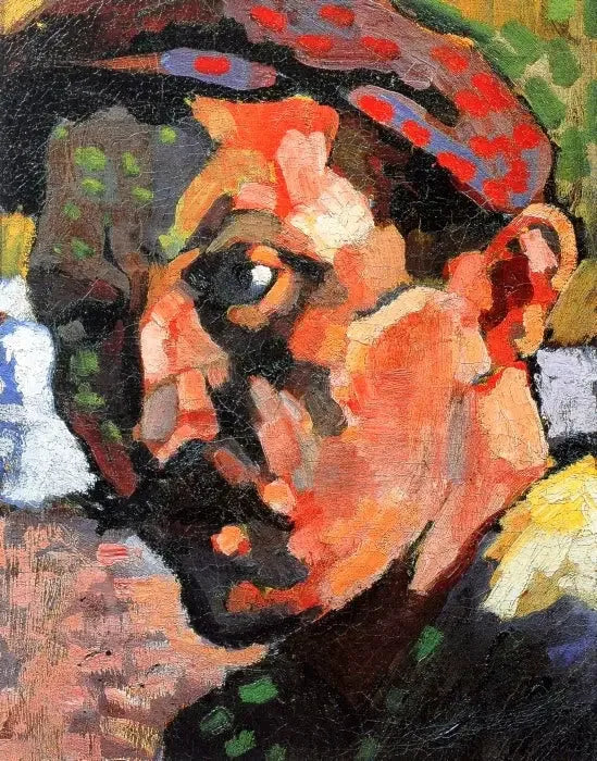 Kasketli otoportre - André Derain