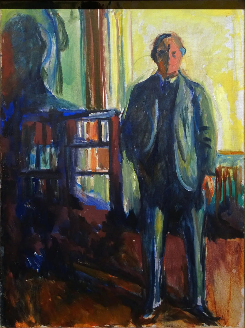 Cebinde el ile otoportre - Edvard Munch