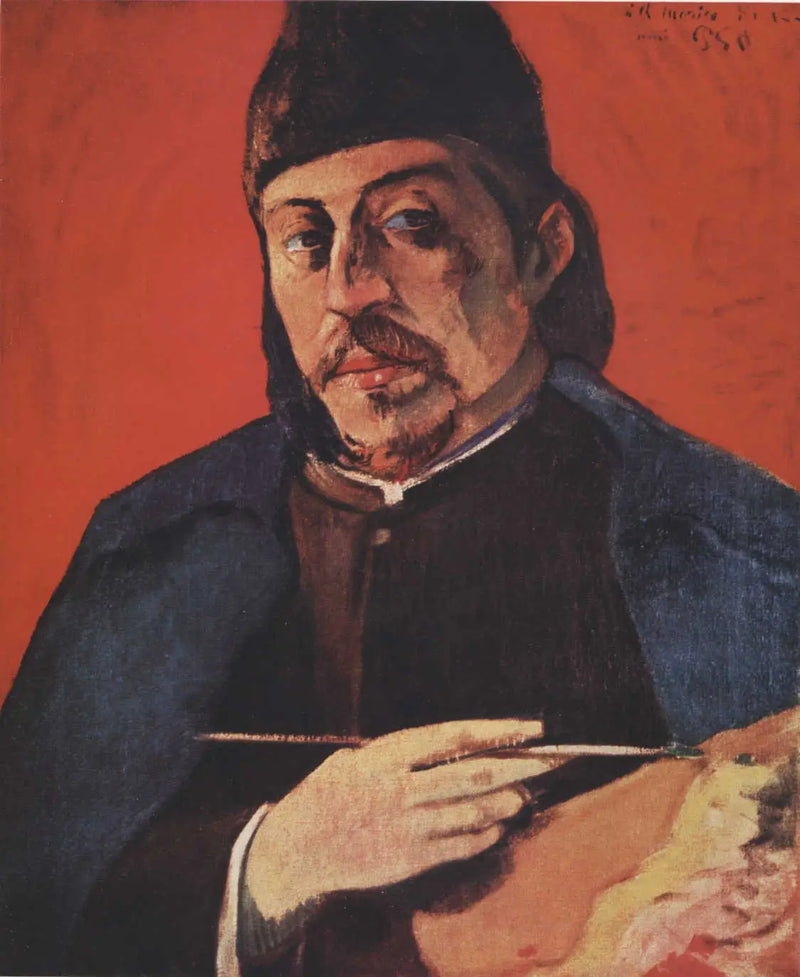 Paletli Otoportre - Paul Gauguin