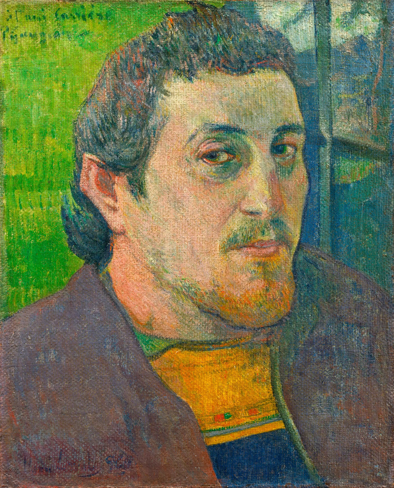 Arkadaş Carrière ile Otoportre - Paul Gauguin