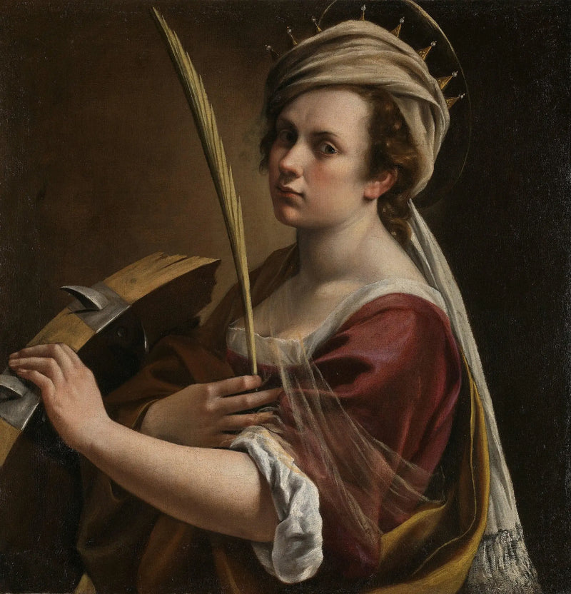 Sainte Catherine d'Alexandrie'ye Otobiyografi - Artemisia Gentileschi
